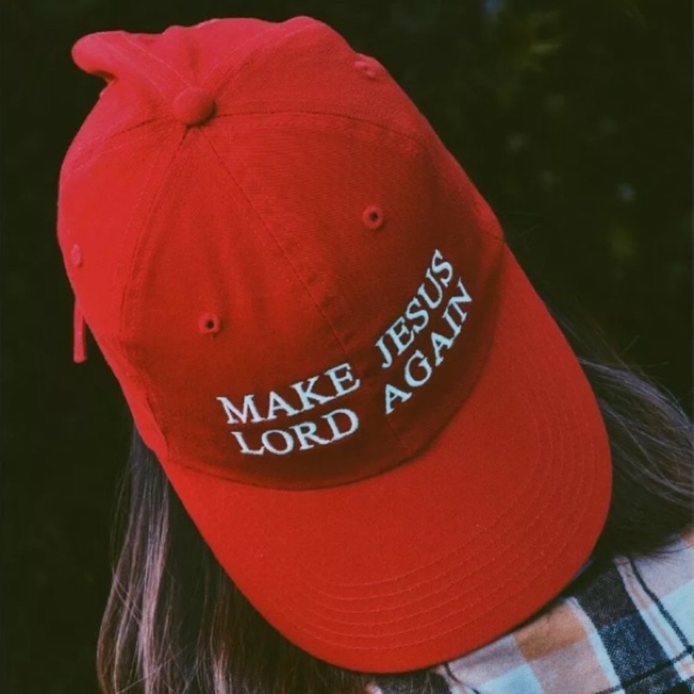 HP! Red Make Jesus Lord Again MAGA Style